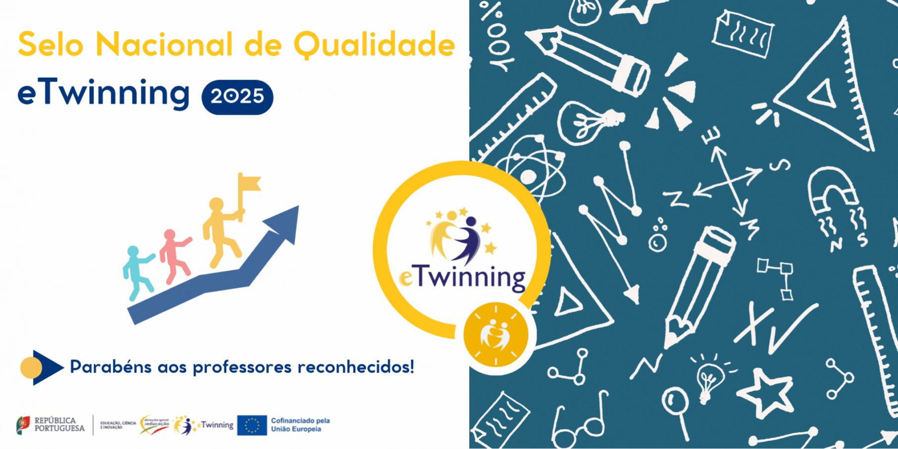 Professores eTwinning distinguidos com o Selo Nacional de Qualidade 2025